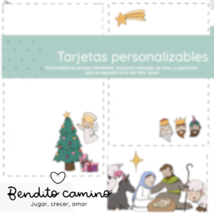 Tarjetas para personalizar Navidad